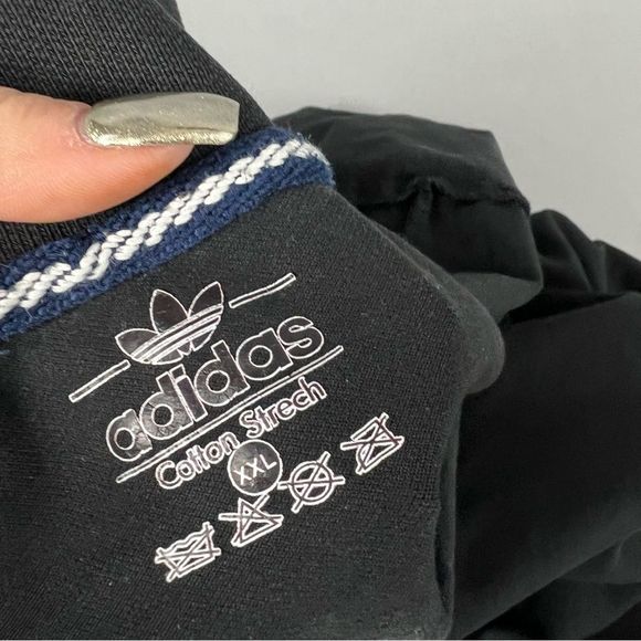 Adidas Black Golf Collared Black Polo Shirt - Picture 4 of 5